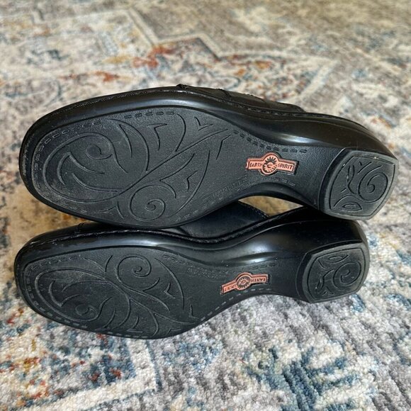 Earth Spirit Gelron 2" Heel Black Mules, Size 7.5 - Picture 5 of 5